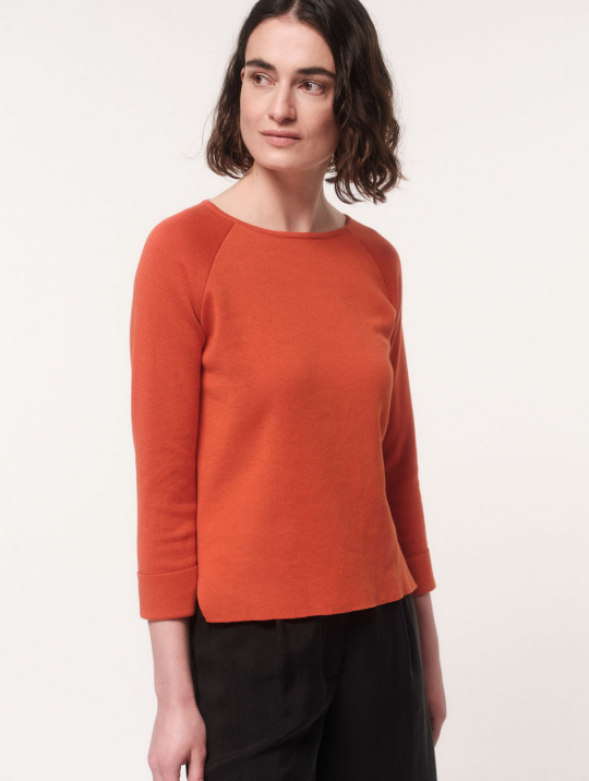 Pullover & Cardigans Pullover In Punto Milano Lanius Rooibos 1