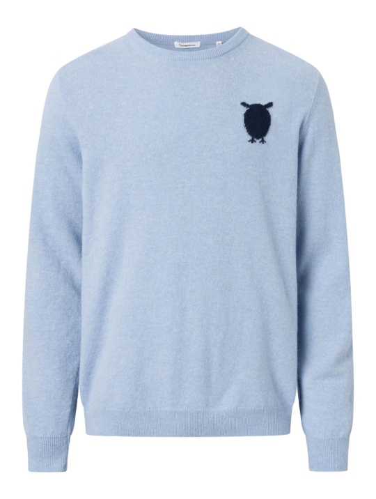 Knowledge cotton apparel owl sweatshirt hotsell