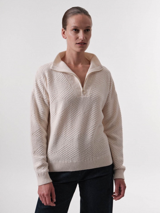 Pullover & Cardigans Troyer Lanius Off White 1