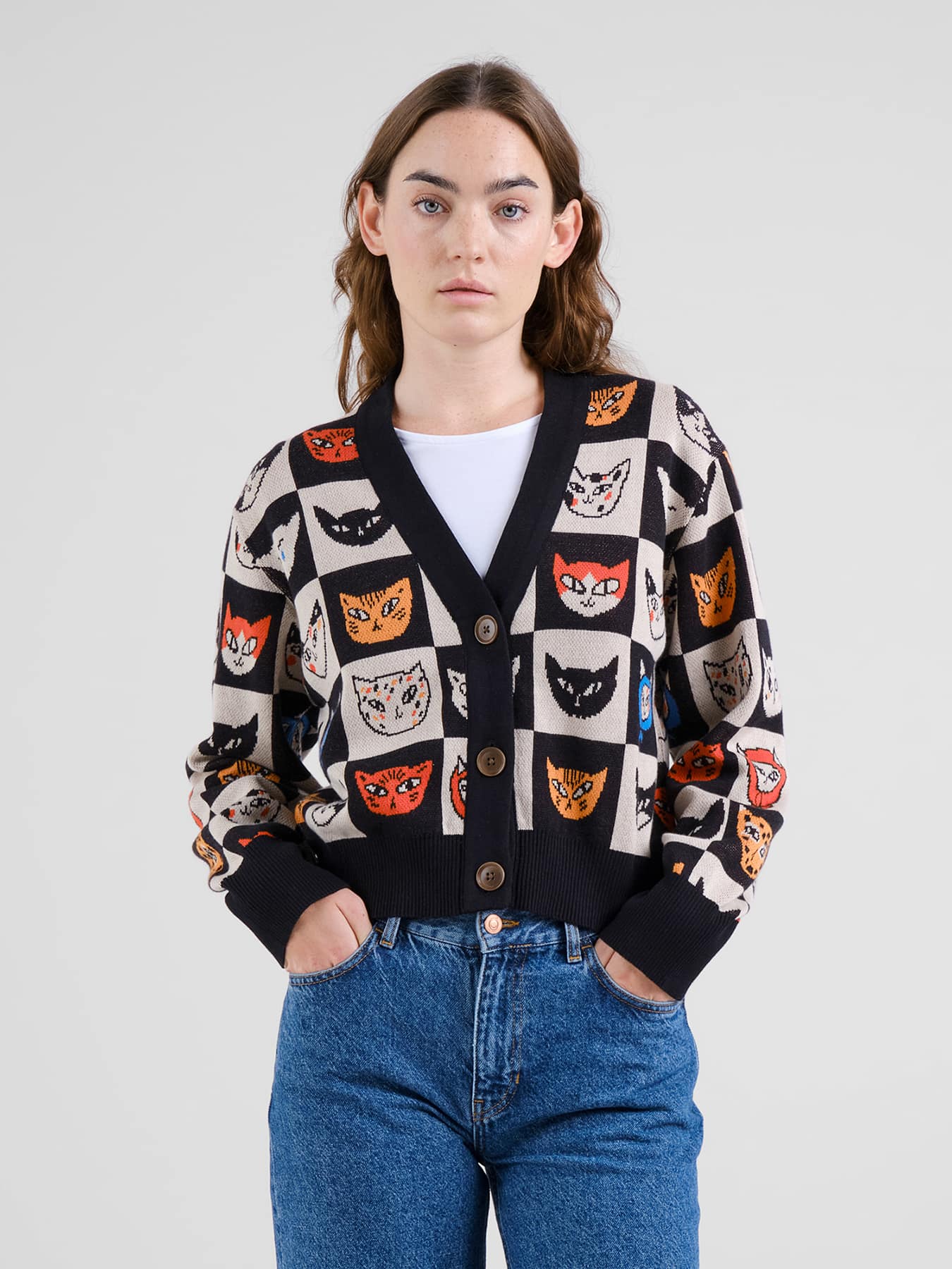 Pullover Kanan Cat Bingo Dedicated Black 1
