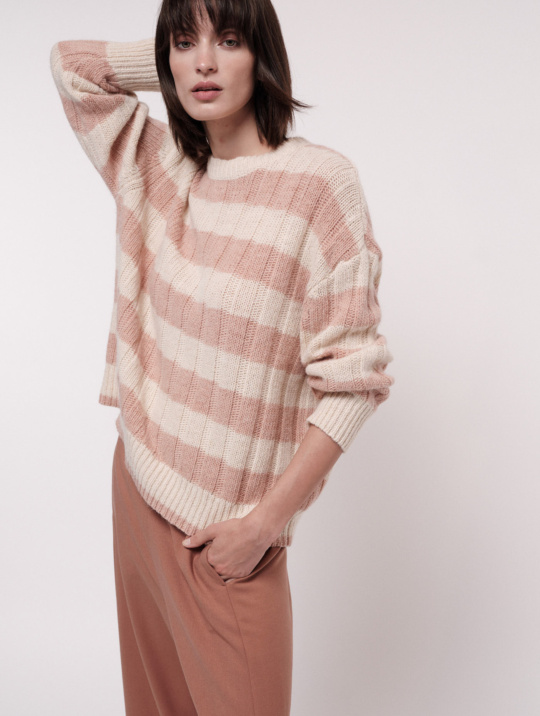 Pullover Lanius Cream Melange Light Bloom Melange 3