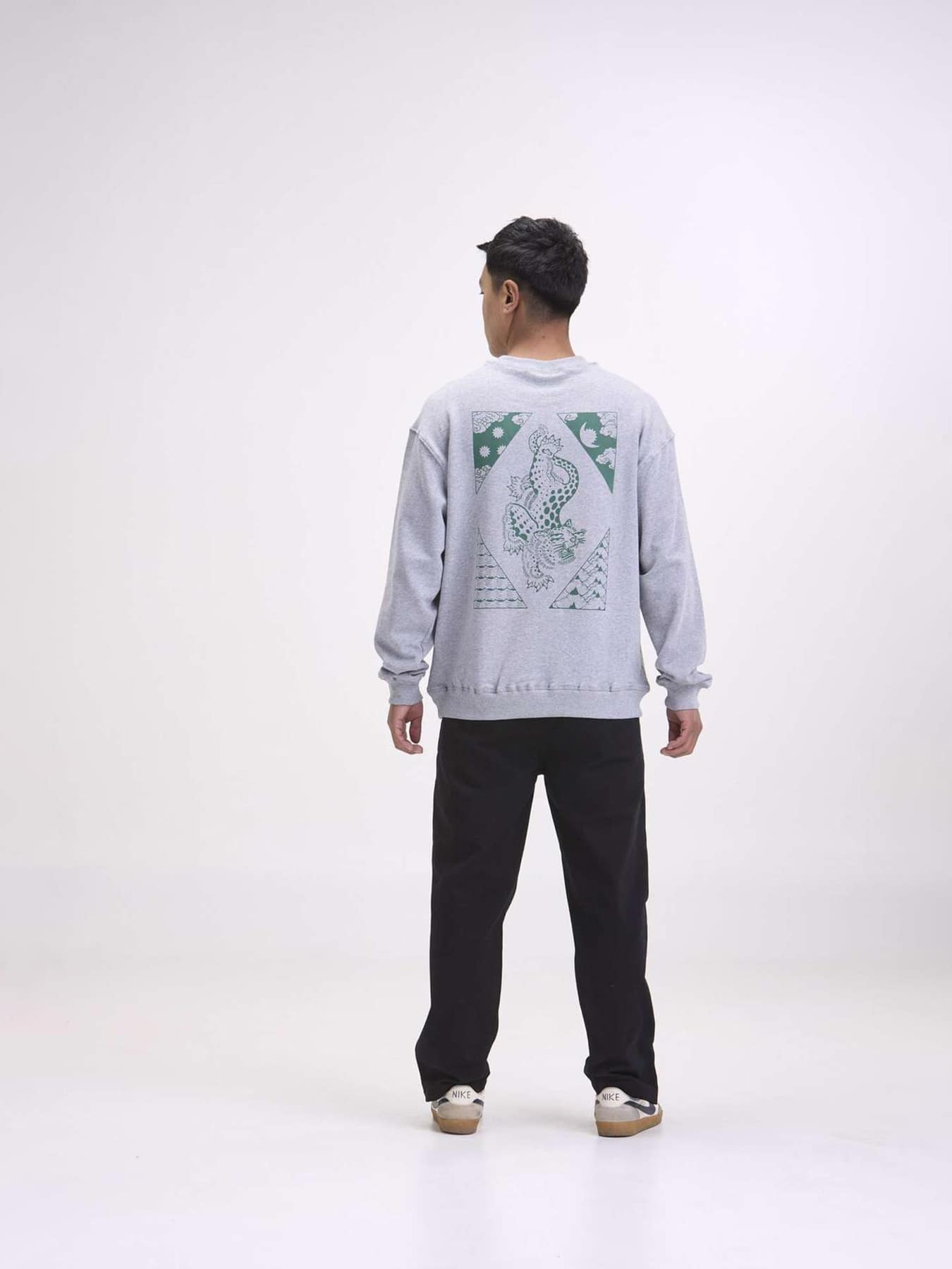 Pullover Mustang Sweater Regular Arniko Grey Melange 02