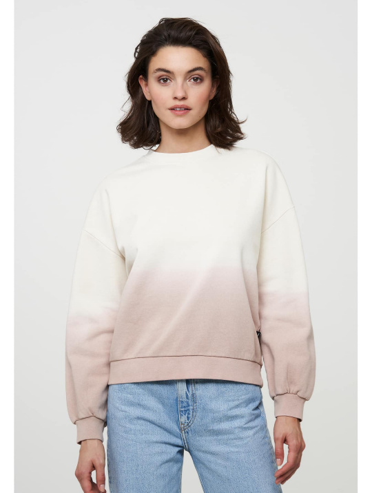 Pullover Nerine Dip Dye Recolution White Rose 1