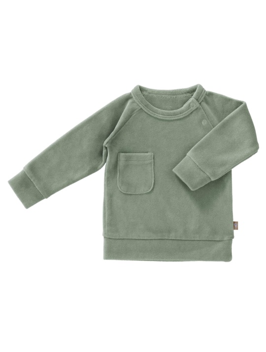 Pullover Pullover Velour Fresk Forest Green 1