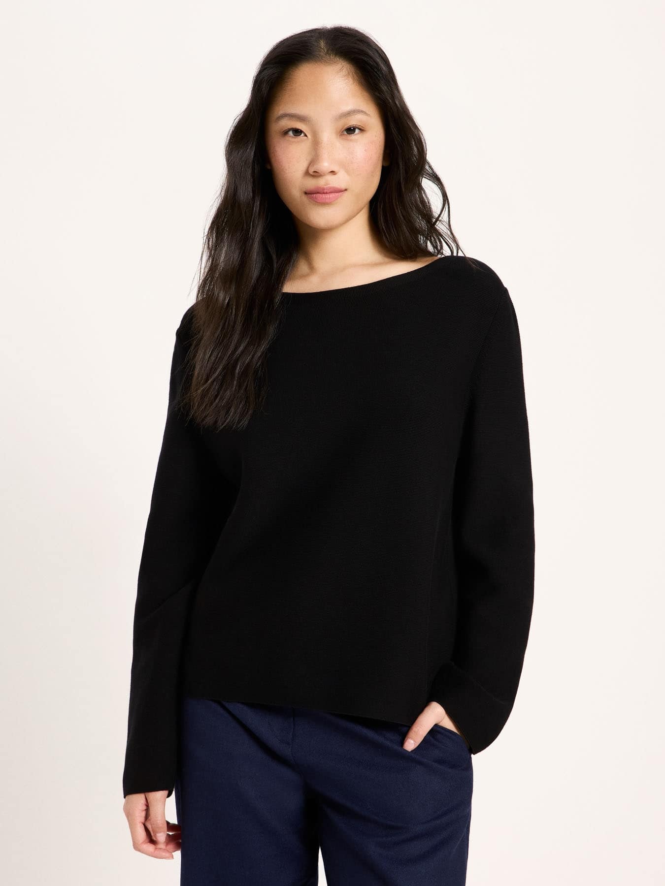 Pullover U Boot Gots Lanius Black 01