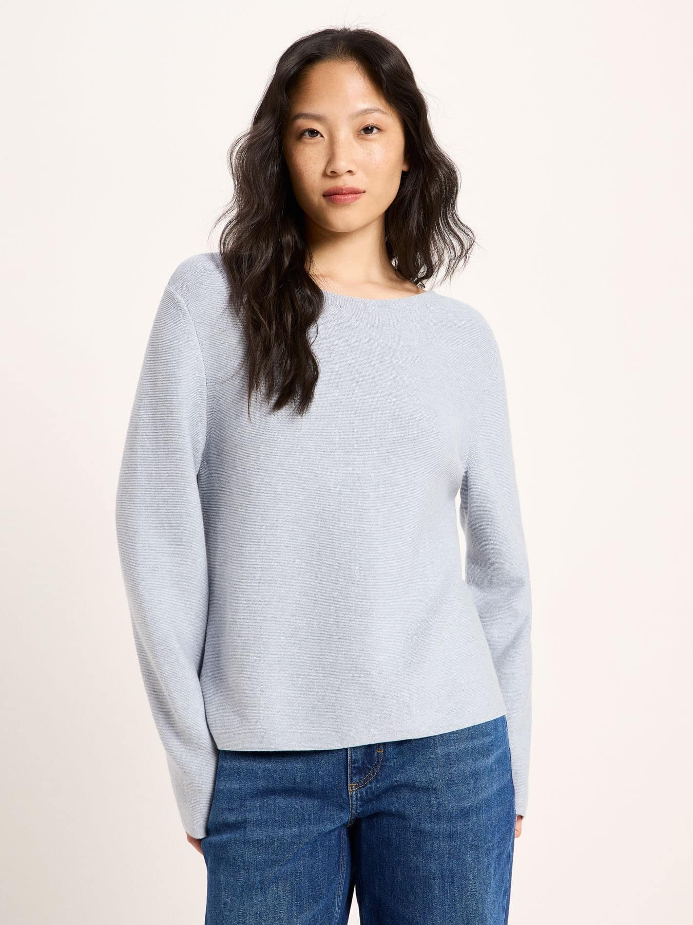 Pullover U Boot Gots Lanius Skyway Melange 01