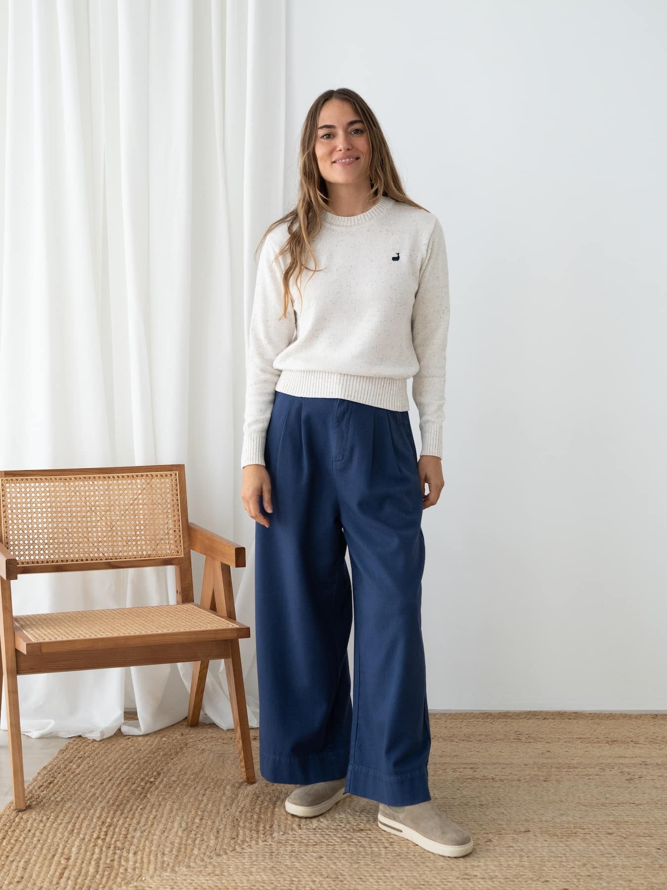 Pullover Wando Twothirds Ecru 1