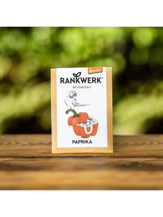 Rankwerk Saatgut Kiel Demeter Paprika