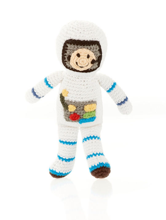 Rasseln Kinderrassel Astronaut Pebble 1