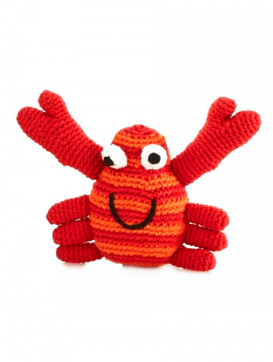 Rasseln Kinderrassel Krabbe Pebble 1