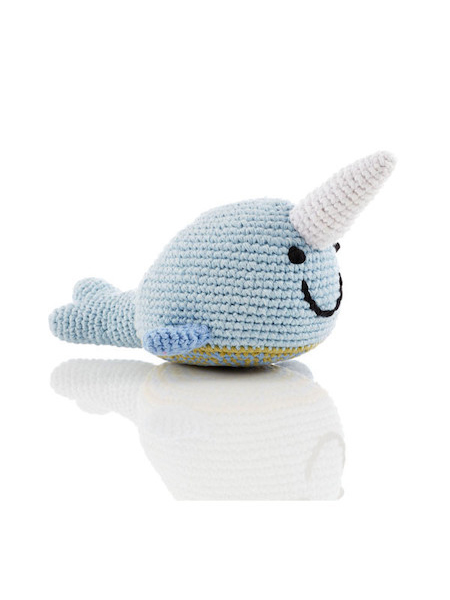 Rasseln Kinderrassel Narwal Pebble 1