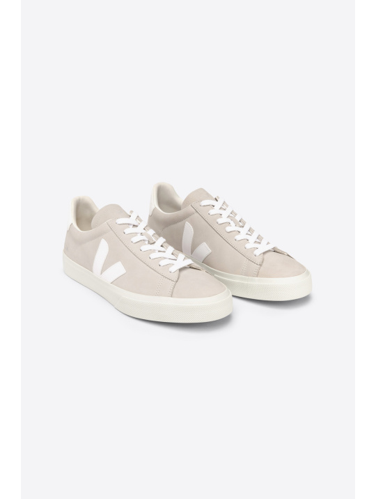 Schuh Campo Nubuck Veja Natural White 1