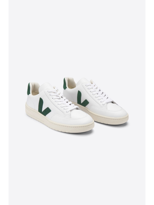 Schuh Veja V 12 Leather Veja Extra White Cyprus 1