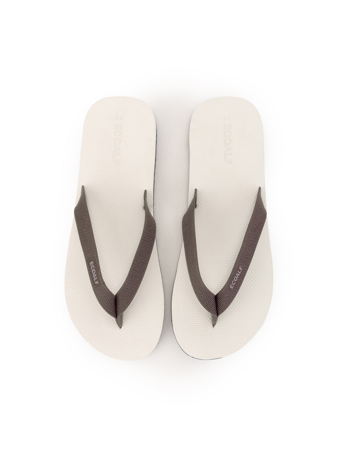 Schuhe Flipflop Bostonalf Woman Ecoalf Creamy White 01