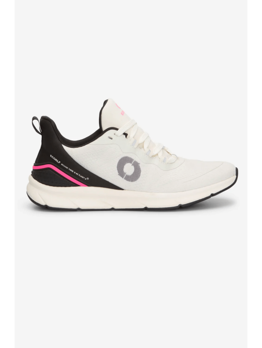 Schuhe Sneaker Parbat Ecoalf Off White Fuchsia 1