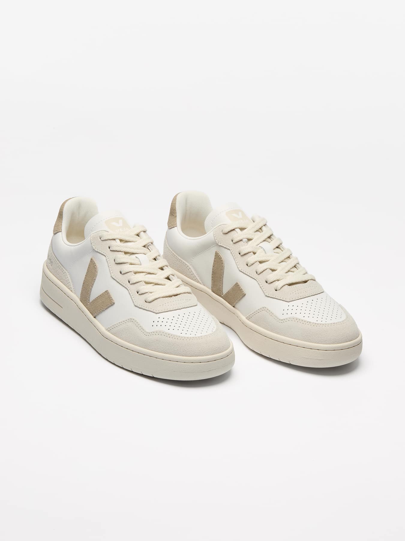 Schuhe V 90 O.t. Leather Veja Taupe 01