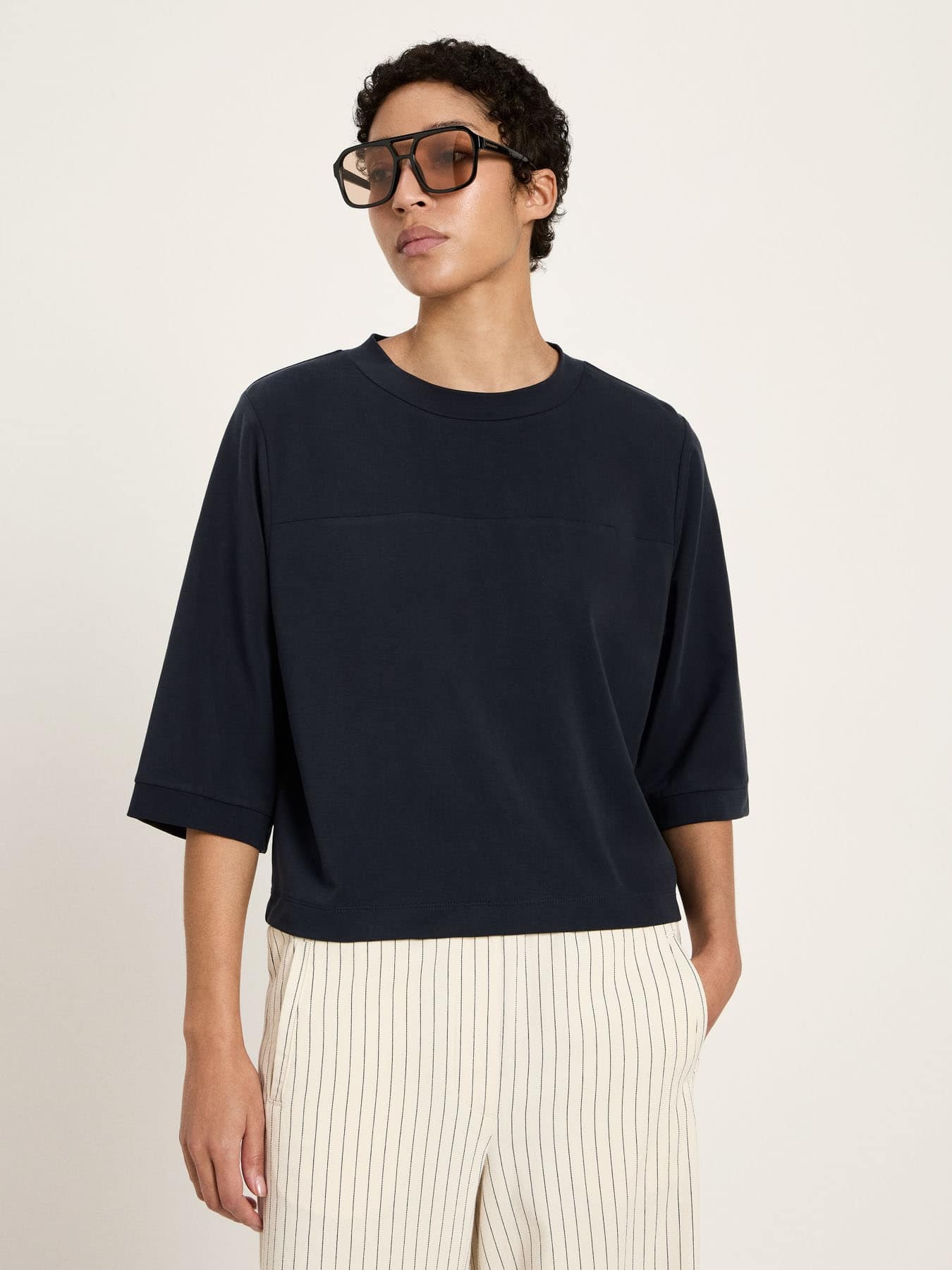 Shirt Tencel Lanius Onyx 01