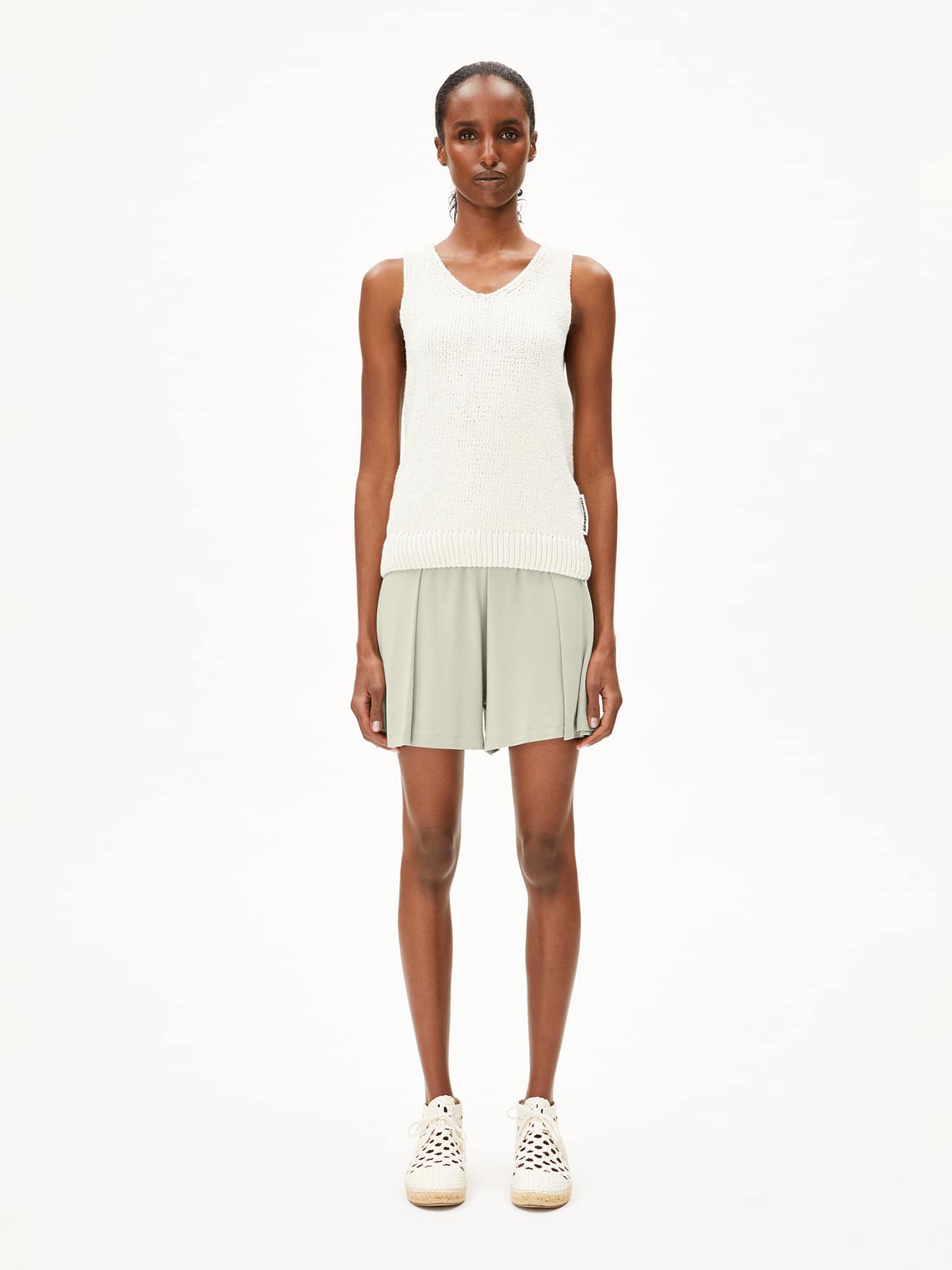 Shorts Aarezu Armedangels Seagreen 01