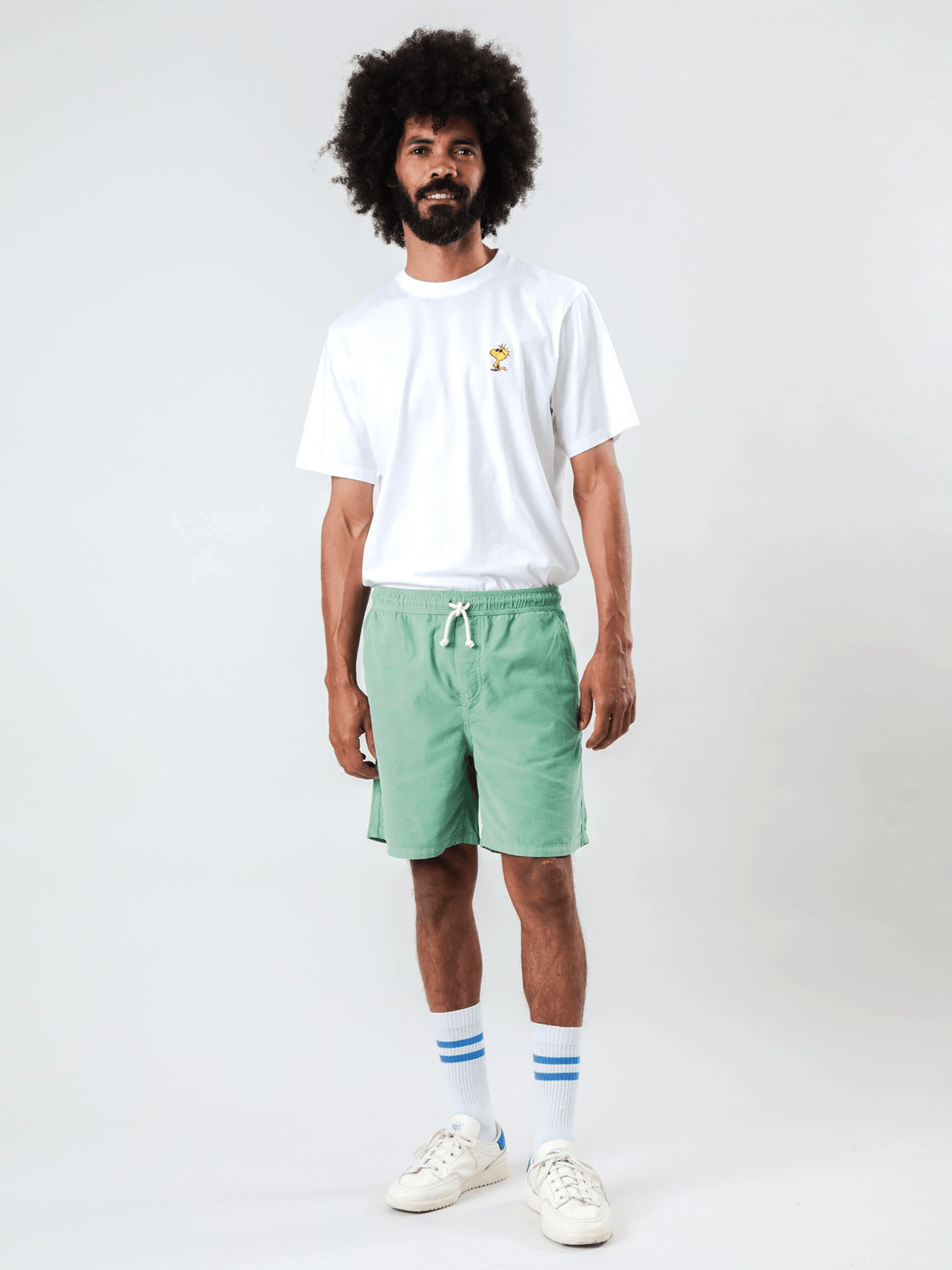 Shorts Baby Cord Brava Light Green 02