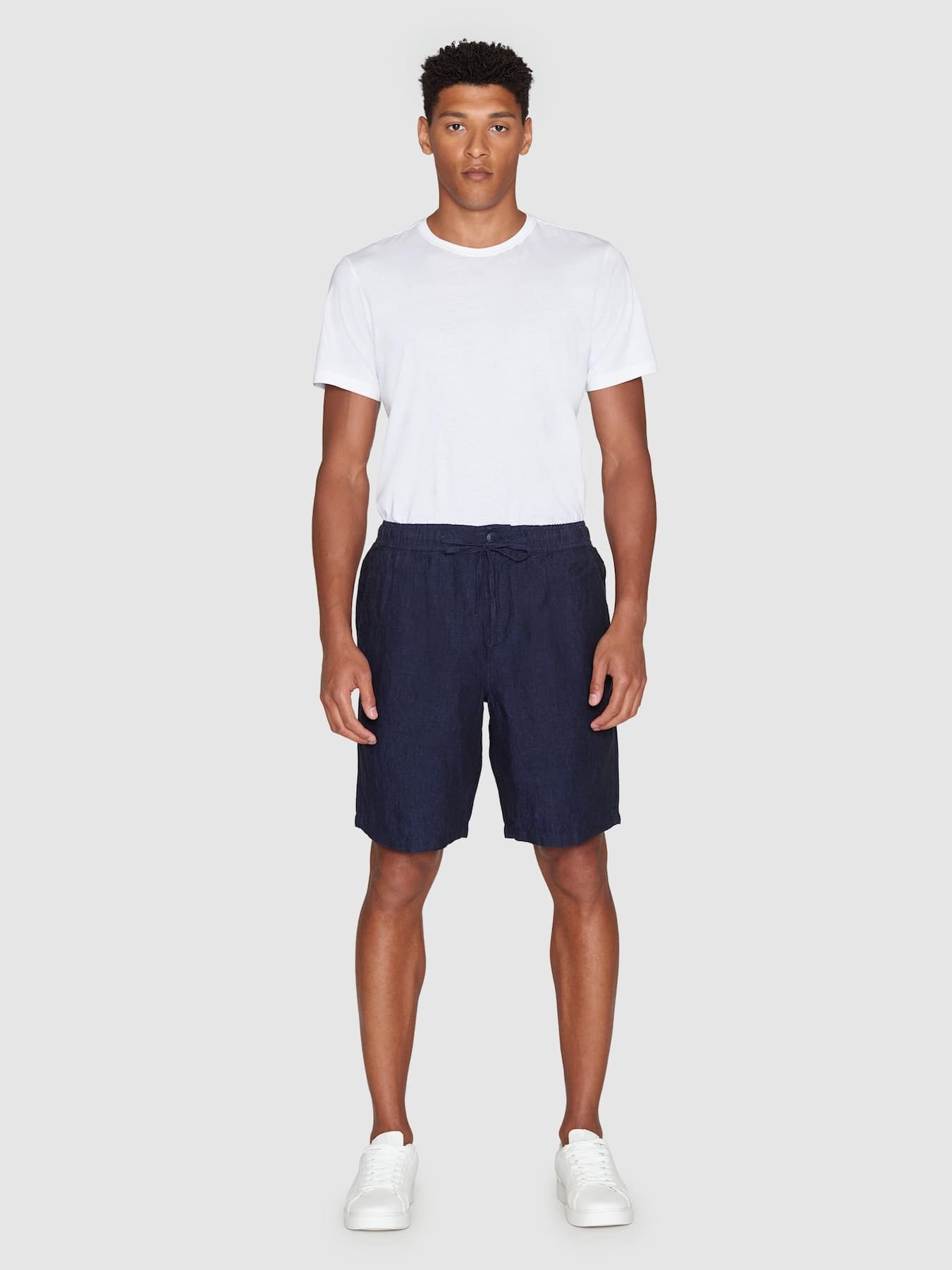 Shorts Shorts Fig Loose Linen Knowledge Cotton Apparel Total Eclipse 1