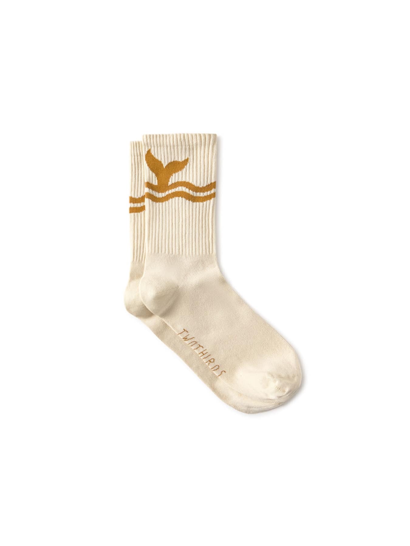 Socken Rolas Twothirds Ecru 1