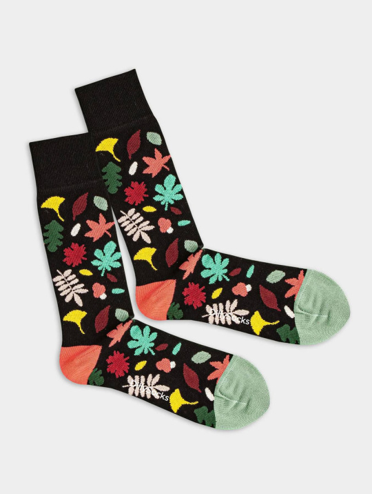 Socken Socken Autumn Leaves Dilly Socks 1
