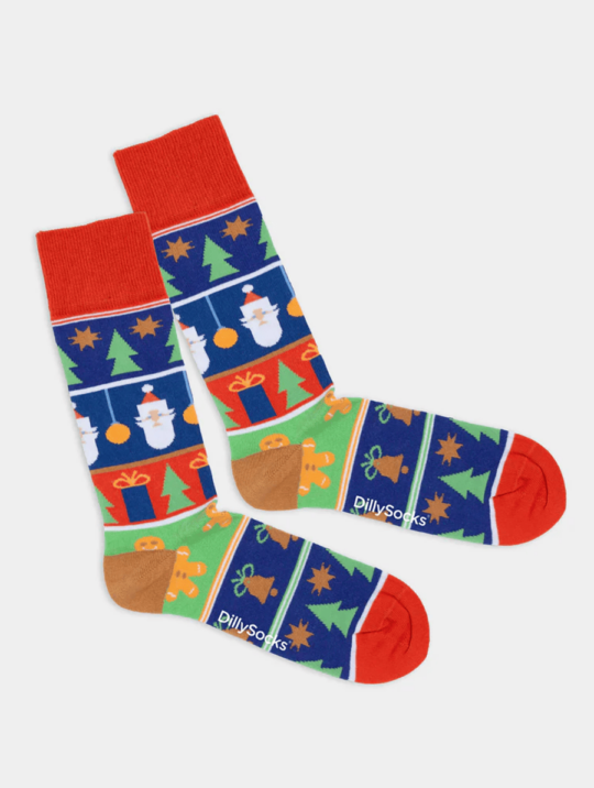 Socken Socken Hello Santa Dilly Socks 1