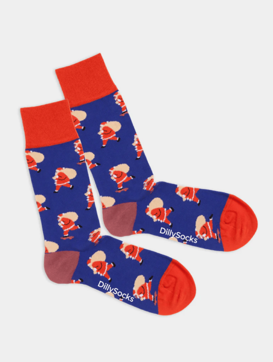 Socken Socken Hurry Up Santa Dilly Socks 1