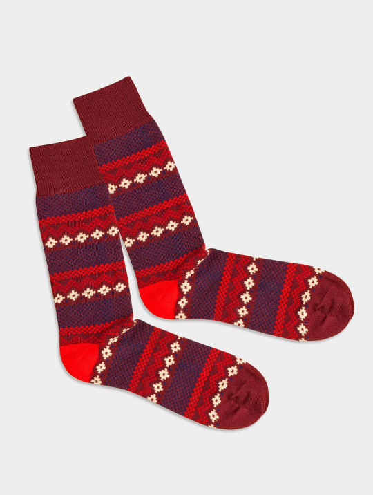 Socken Socken Knitty Log Fire Dilly Socks 1