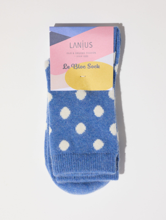 Socken Socken Mit Punkten Lanius Cloudy Melange 1