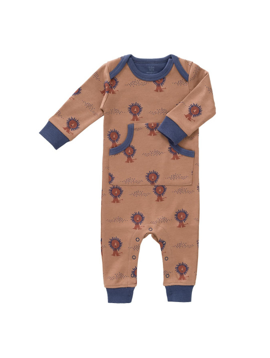 Strampler Pyjama Löwe Fresk Braun 1