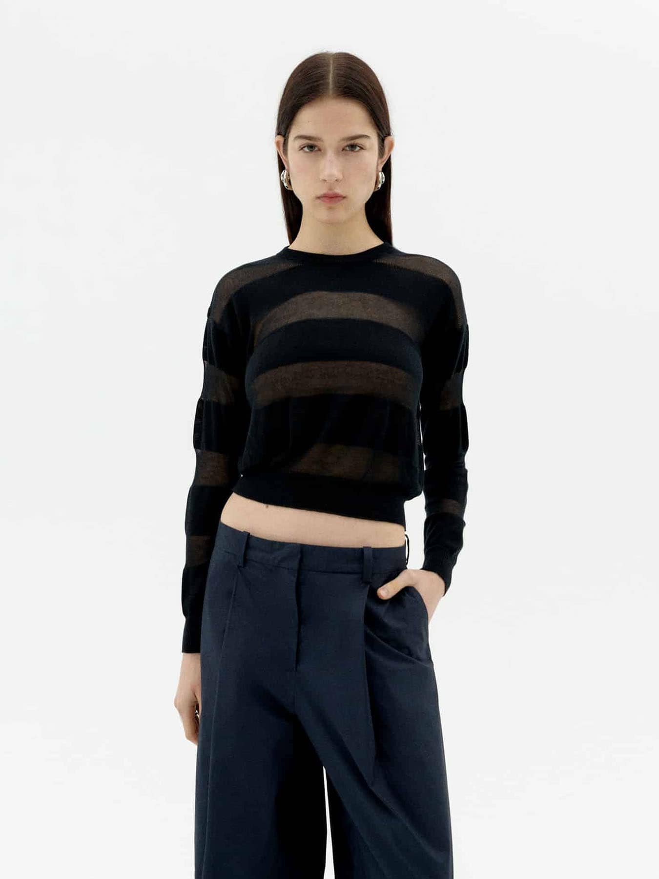 Strickpullover Black Be Knit Thinking Mu Black 1