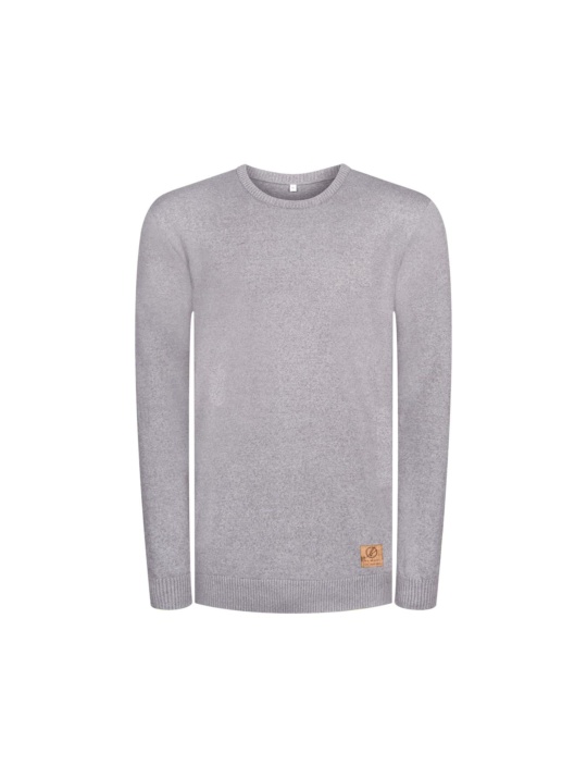 Strickpullover Knitted Bleed Grau 02
