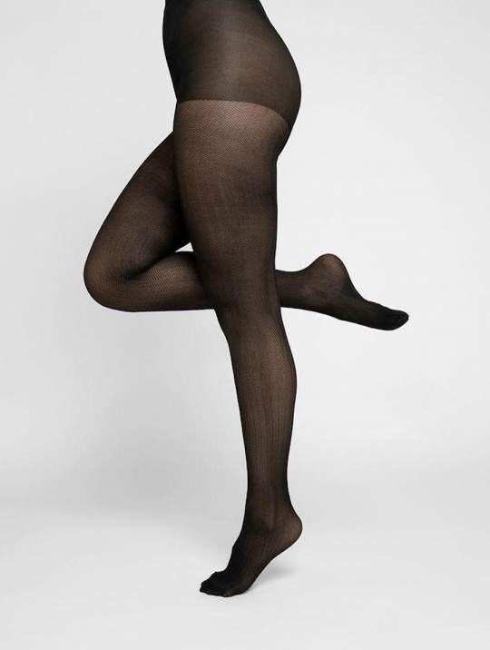 Strumpfhosen Nina Fishbone Swedish Stockings Black 3