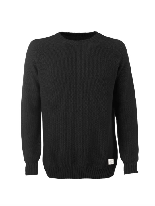 Sweater Melk Basic Zrcl Black 01
