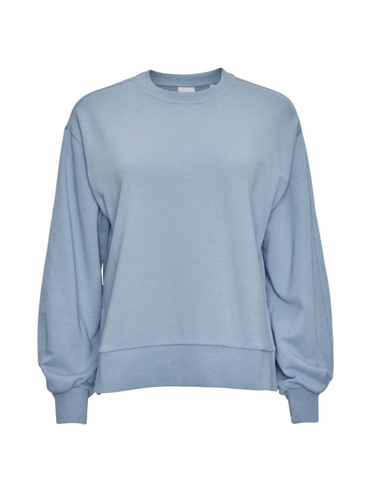 Sweatshirts A Shape Fashion Sweat Knowledge Cotton Apparel Asley Blue 1