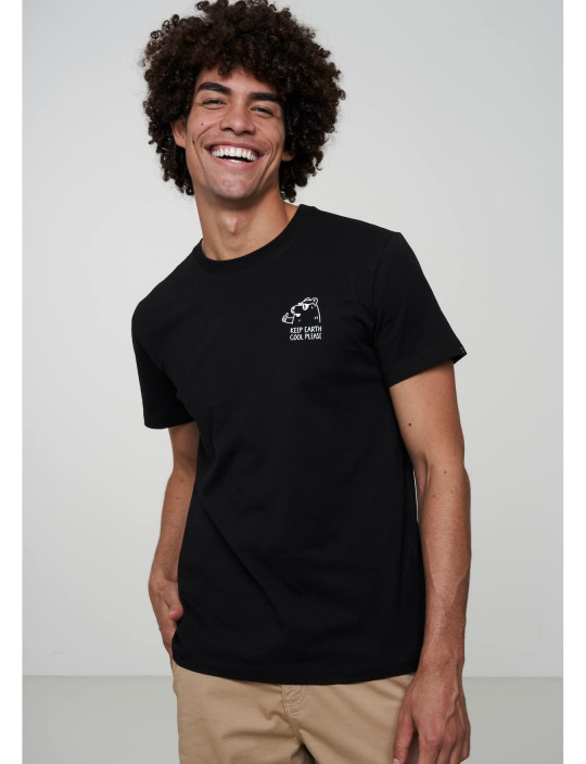 T Shirt Agave Earth Cool Recolution Black 1