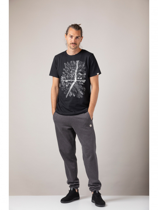 T Shirt Foto Forest M Zrcl Black 1