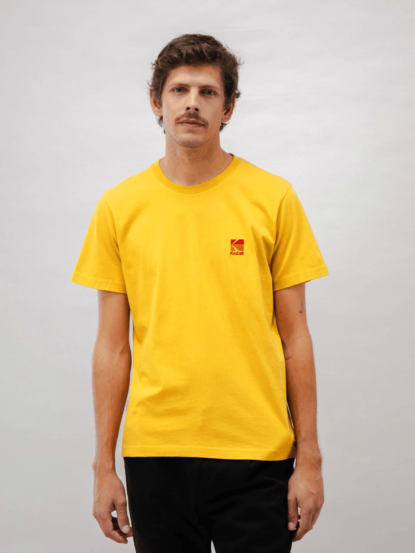 T Shirt Kodak Logo Brava Fabrics Yellow 01