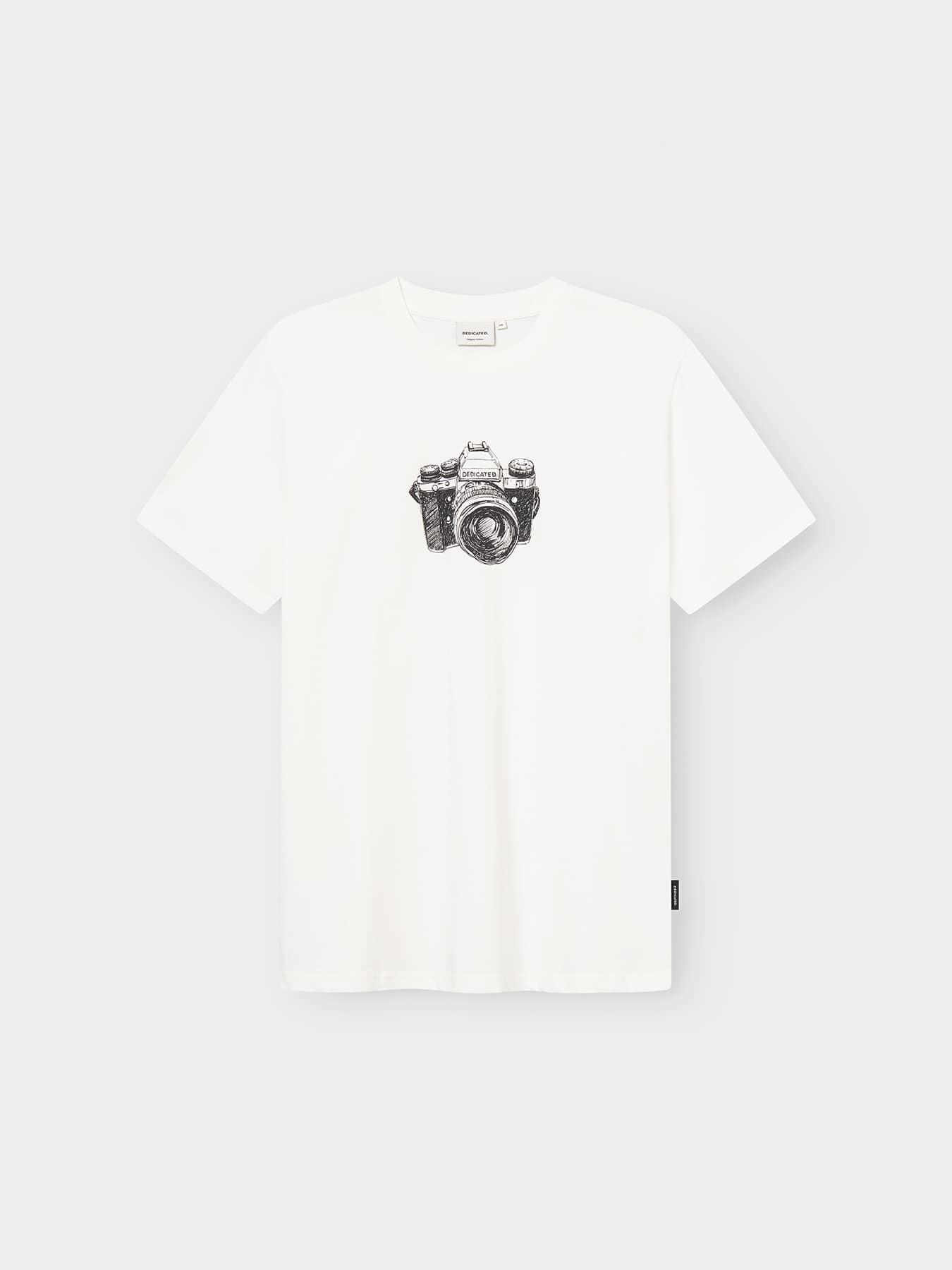 T Shirt Stockholm Analog Camera Dedicated Off White 01