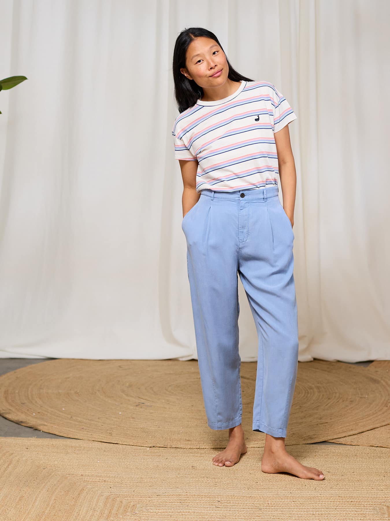 T Shirt Tarida Twothirds Multicolor Stripes 01