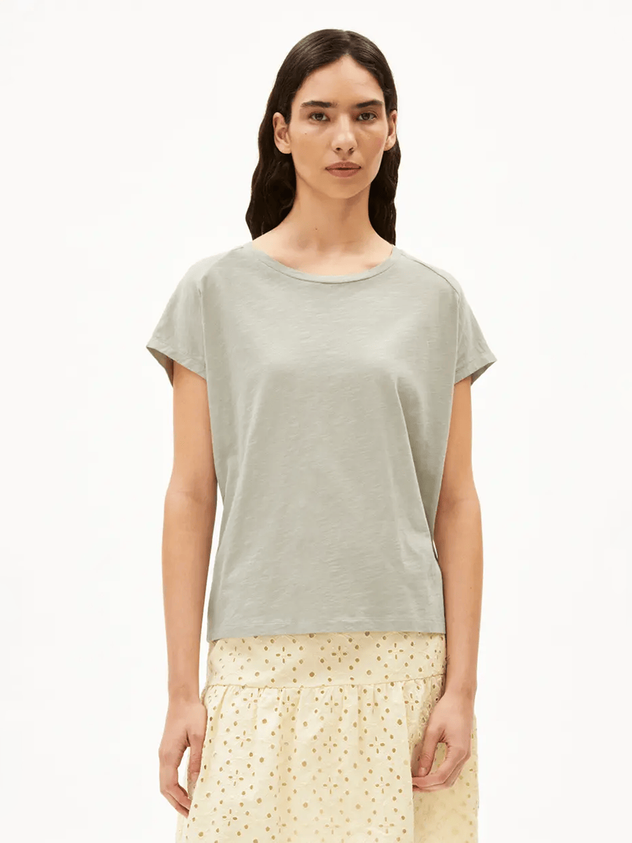 T Shirts T Shirt Oneliaa Armedangels Seagreen 1