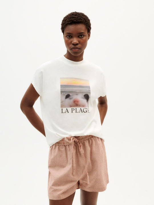 T Shirts & Tops T Shirt La Plage Thinking Mu 1