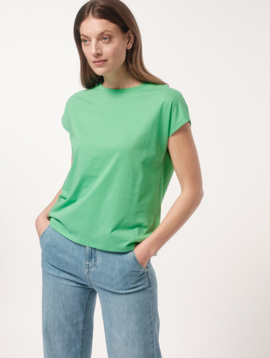 T Shirts & Tops T Shirt Mit übers. Schulter Lanius Bright Jade 1