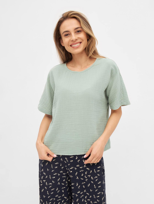 T Shirts & Tops T Shirt Pina Givn Sage 1
