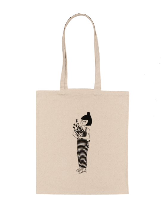 Taschen Leinentasche Lili Flowerpot Helen B 1