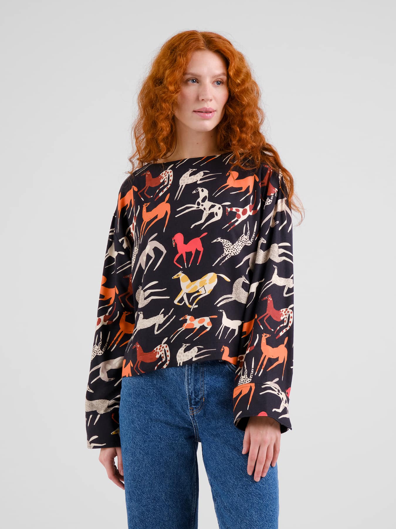 Top Udda Mustang Party Dedicated Black 01