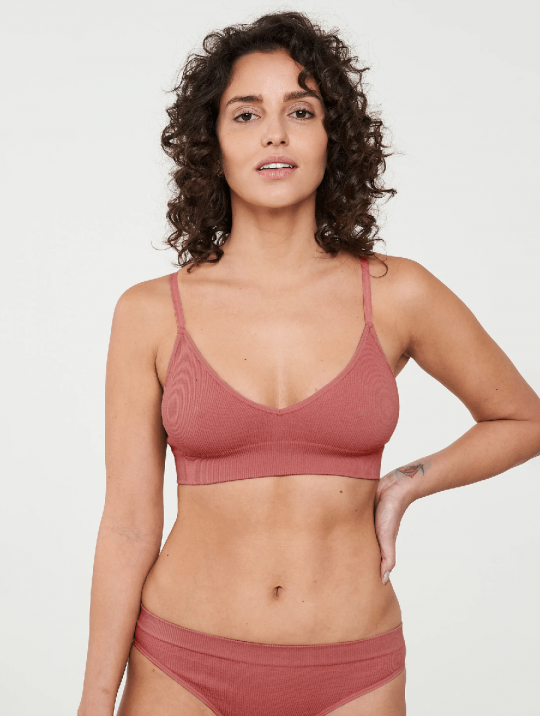 Unterwäsche Bralette Kalmia Recolution Rasberry Cream 1